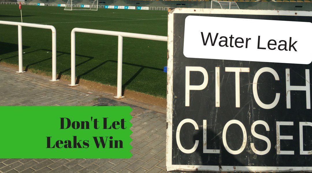 Parks and Football Pitches – Don’t Let Water Leaks Win