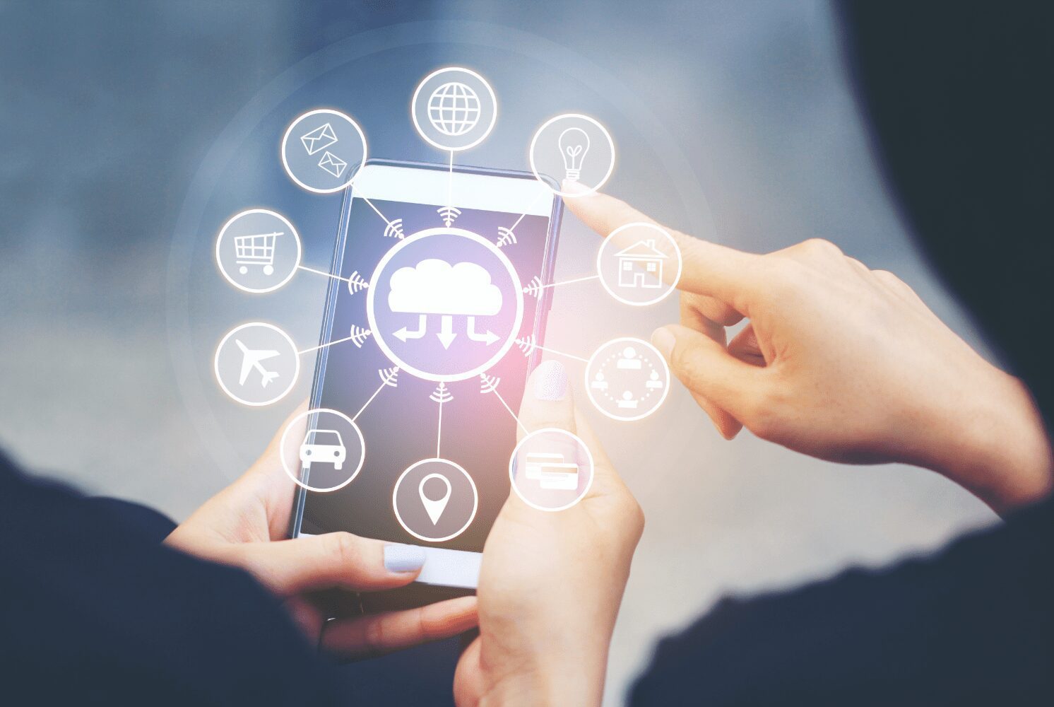 Internet of Things technology illustration