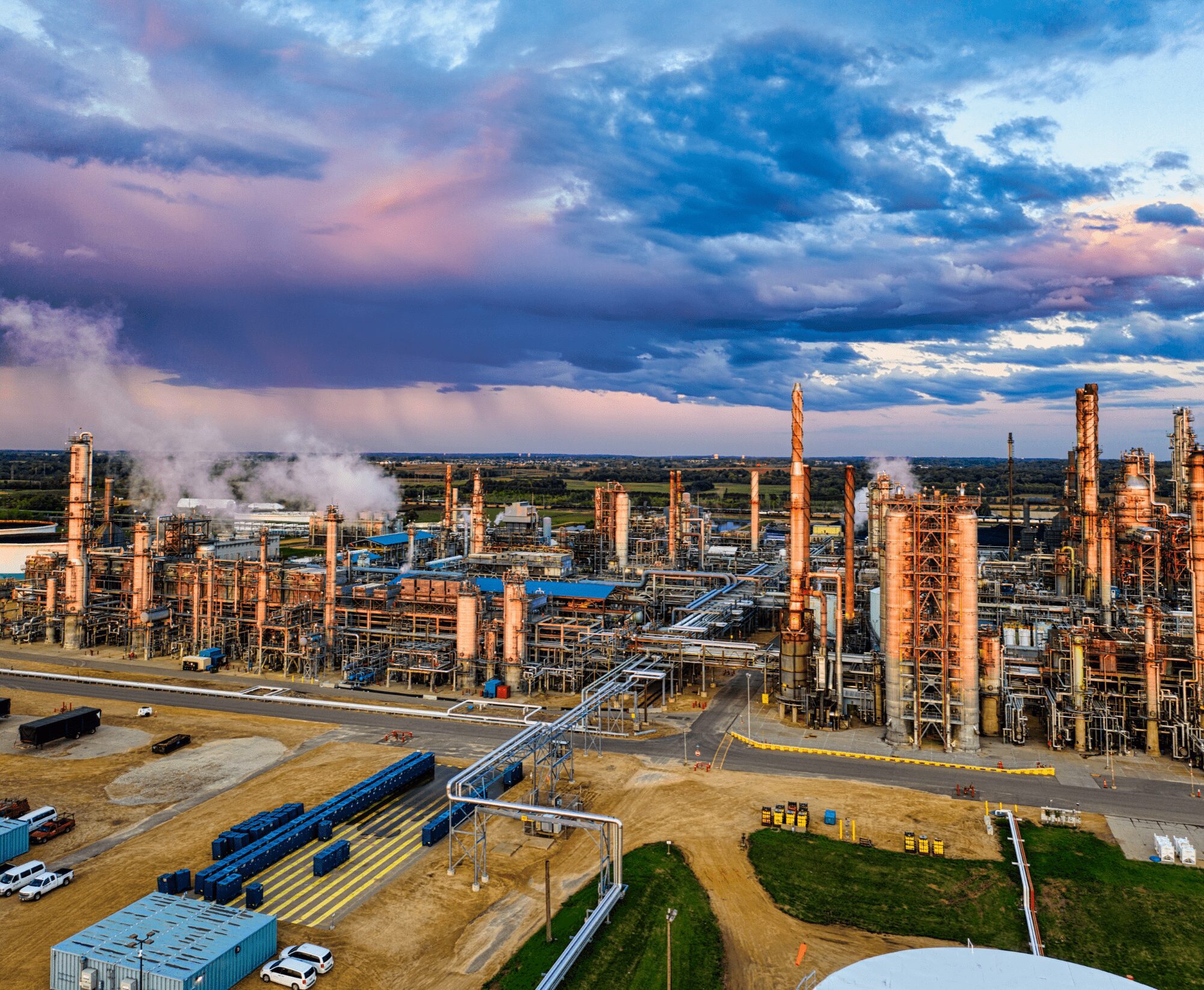 Industrial Plant Inspection Services large industrial plant facility for inspection services in Dubai