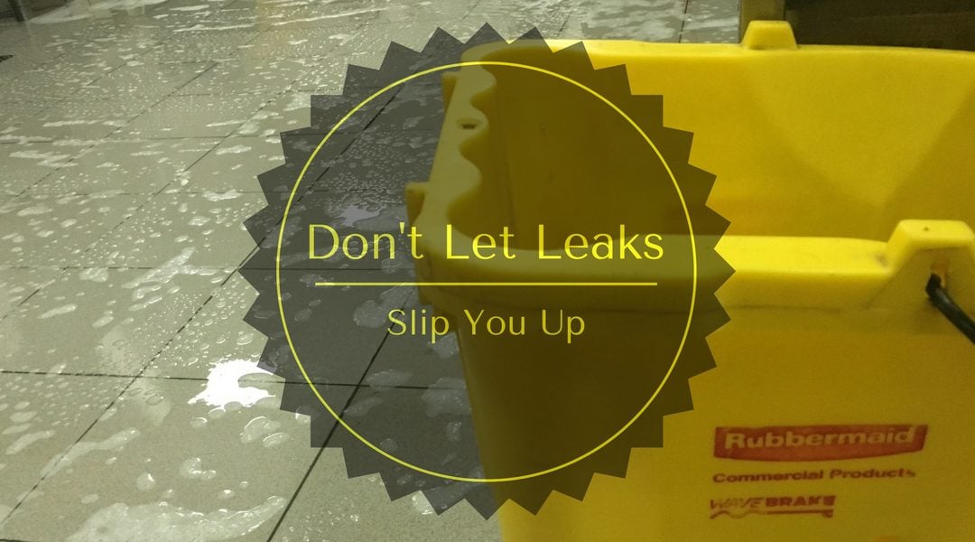 water leaks damage business