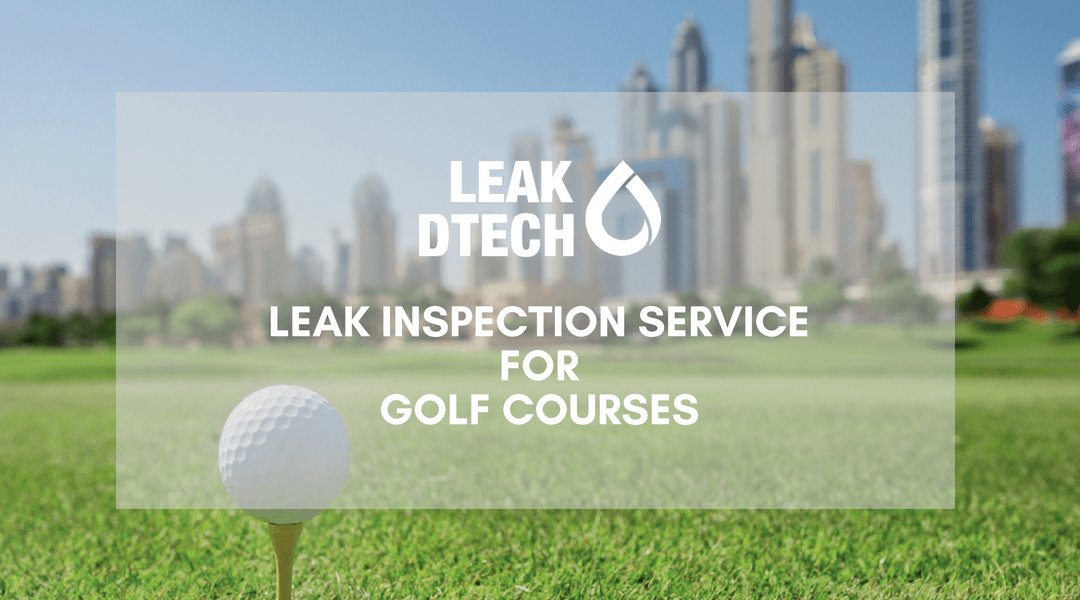 Leak Inspection Service for Golf Courses