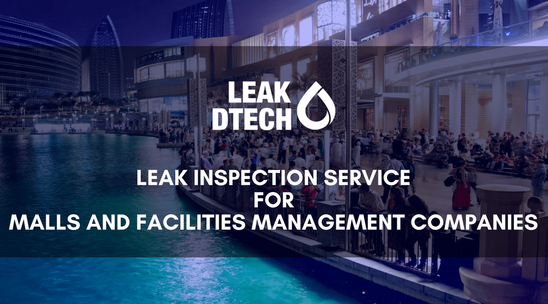 Leak Inspection Service for Malls and Facilities Management Companies