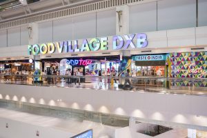Airport food court drainage leaks
