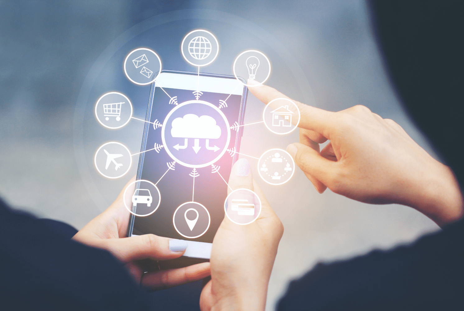 Internet of Things technology illustration