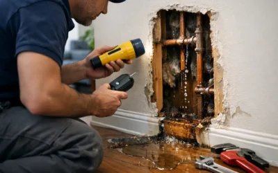 How to Find Hidden Pipe Leak Indoors