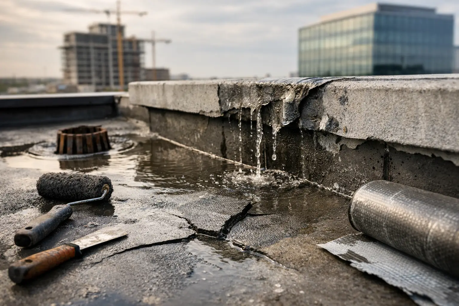 Top Causes of Waterproofing Failure in Buildings Top Causes of Waterproofing Failure in Buildings