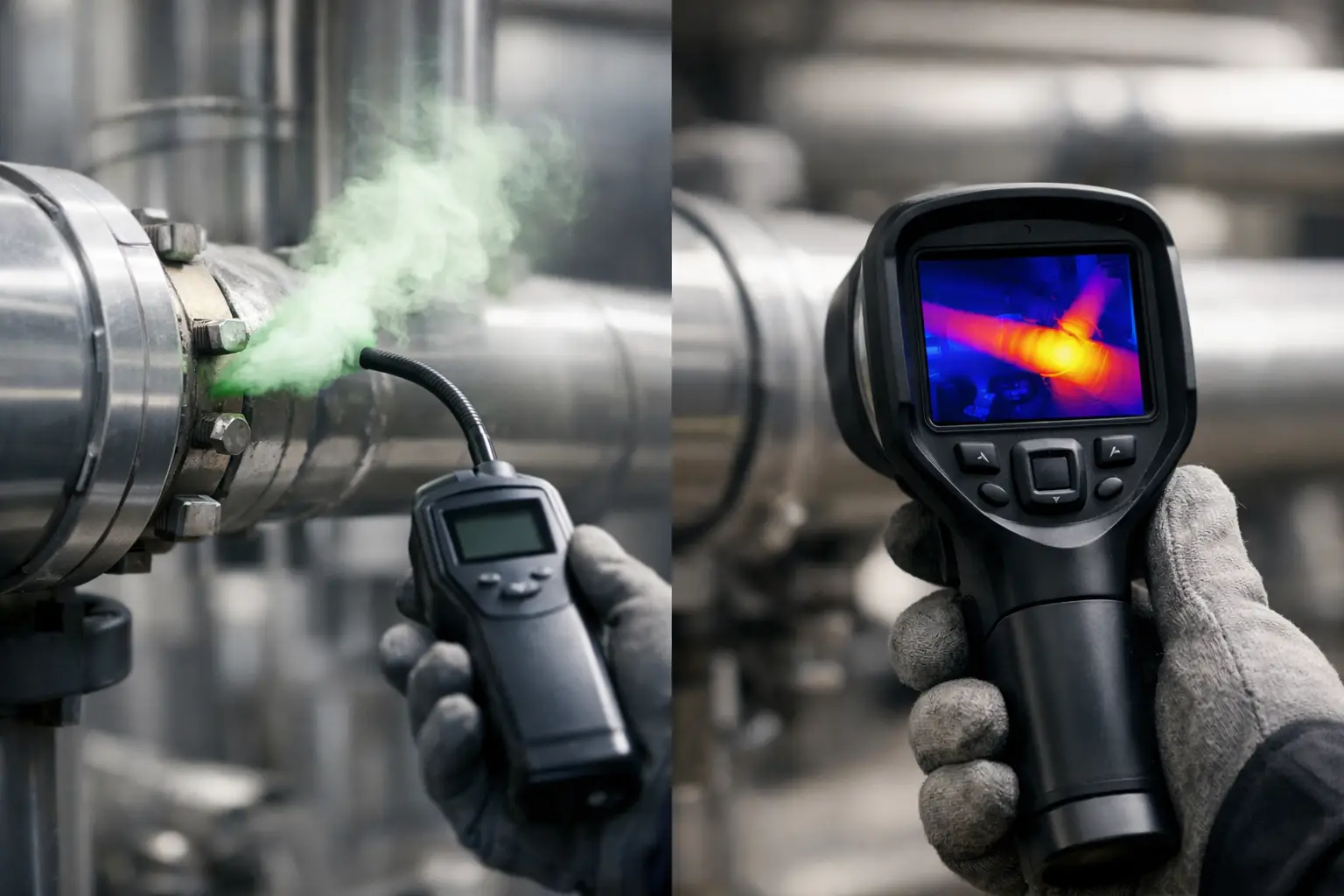 Tracer Gas vs Thermal Imaging for Leaks Tracer Gas vs Thermal Imaging for Leaks