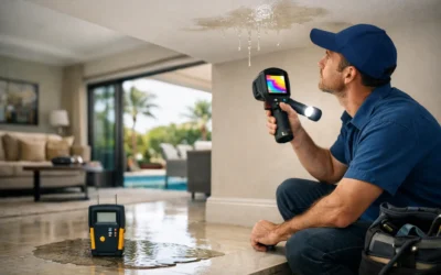 Villa Water Leak Inspection That Finds the Cause