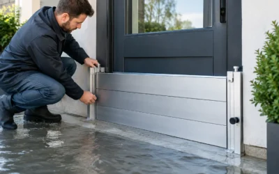 Flood Barriers That Protect Doors in Minutes