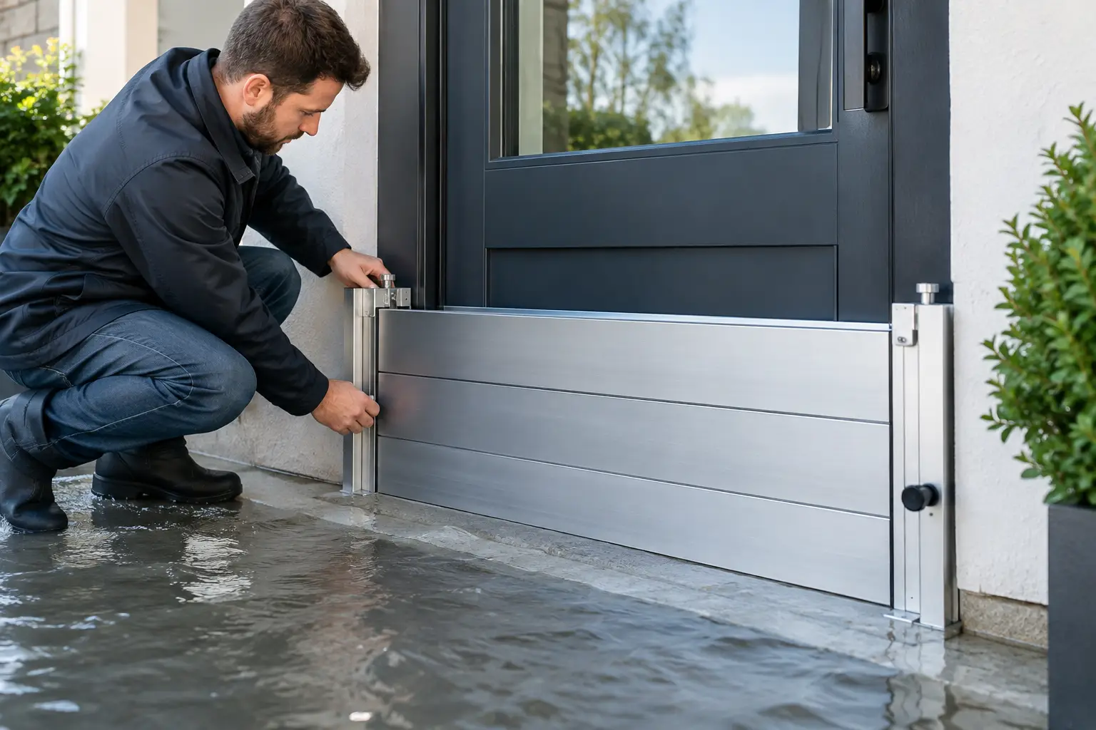 Flood Barriers That Protect Doors in Minutes Flood Barriers That Protect Doors in Minutes