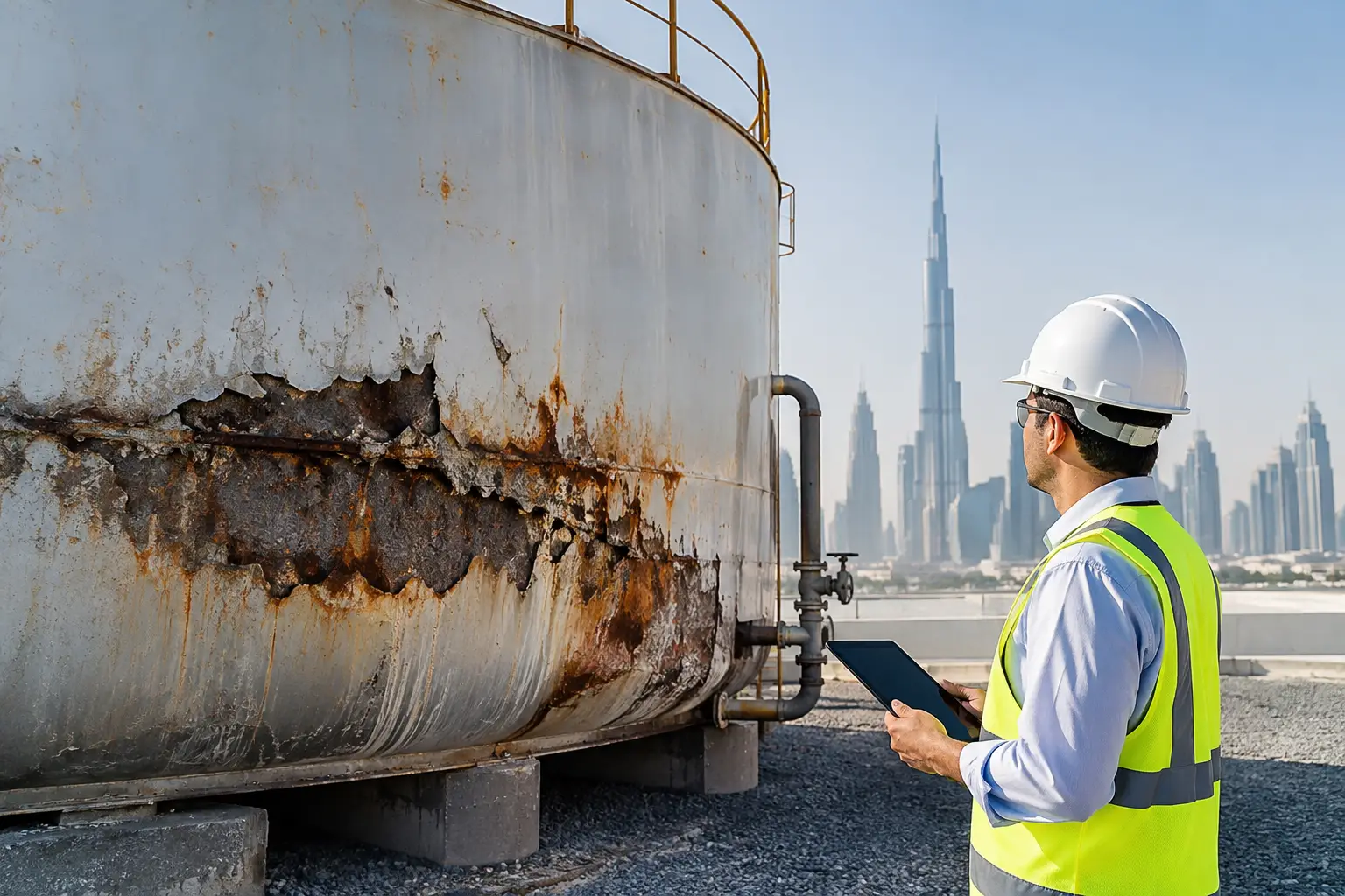 Tank Failure Investigation Case Study in Dubai Tank Failure Investigation Case Study in Dubai